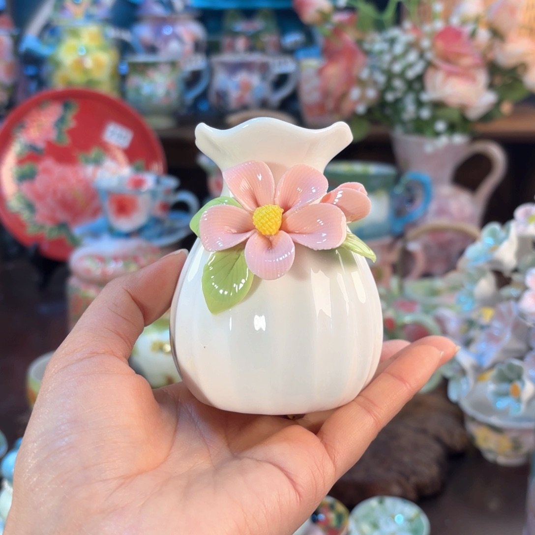 瓷片景德镇手绘高温釉下彩陶瓷茶具