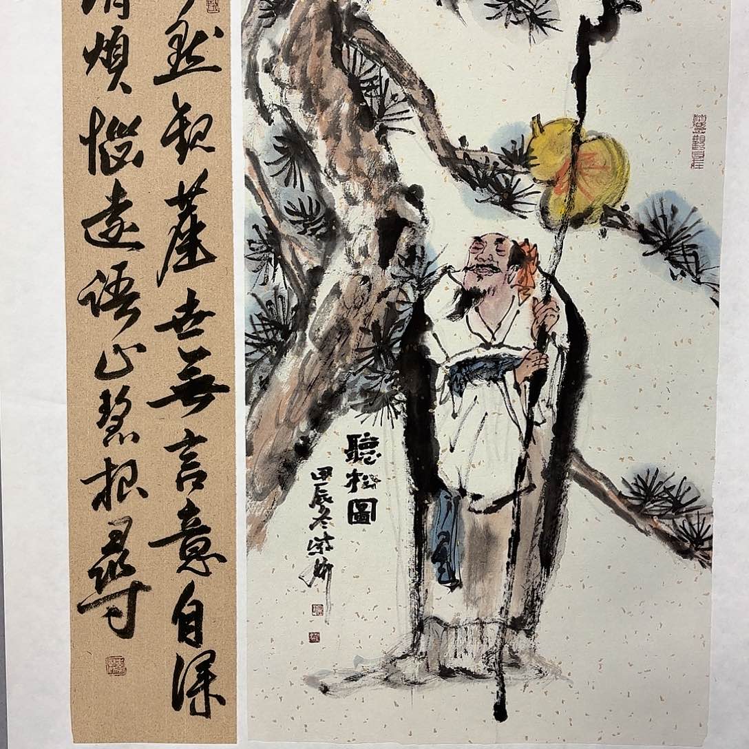 书法国画纯手绘作品请放心去藏