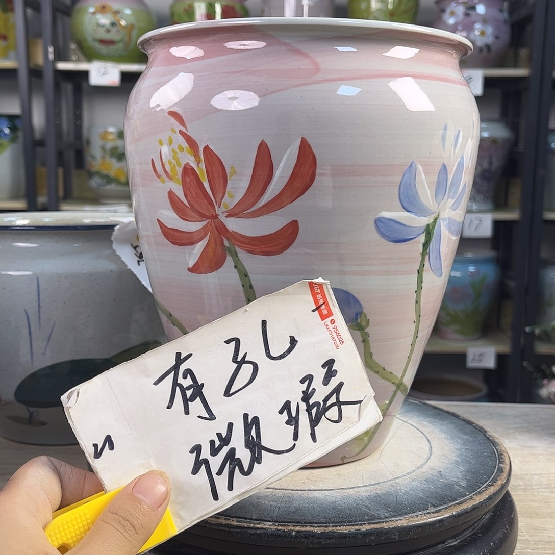 罐1xc景德镇陶瓷花盆