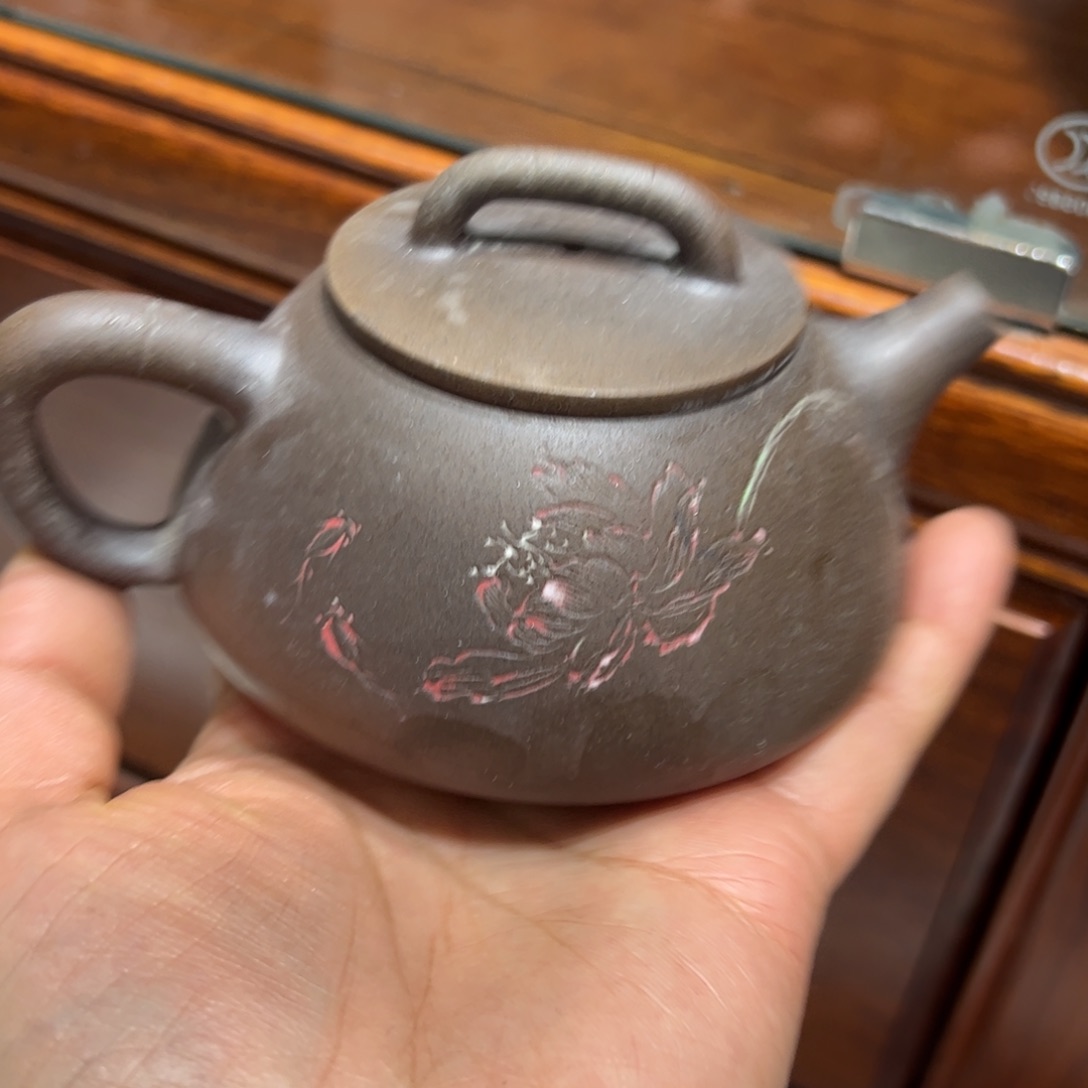 贵台龙窑柴烧茶壶148
