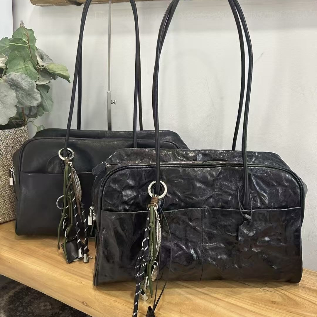 【皮聚堂】复古&保龄球包