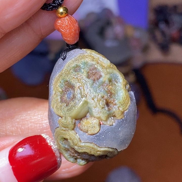 玛瑙/玉髓珠宝半成品未镶嵌五**果