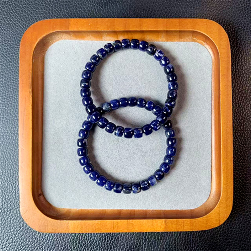 皇家蓝老形7M手串s581多样性发一