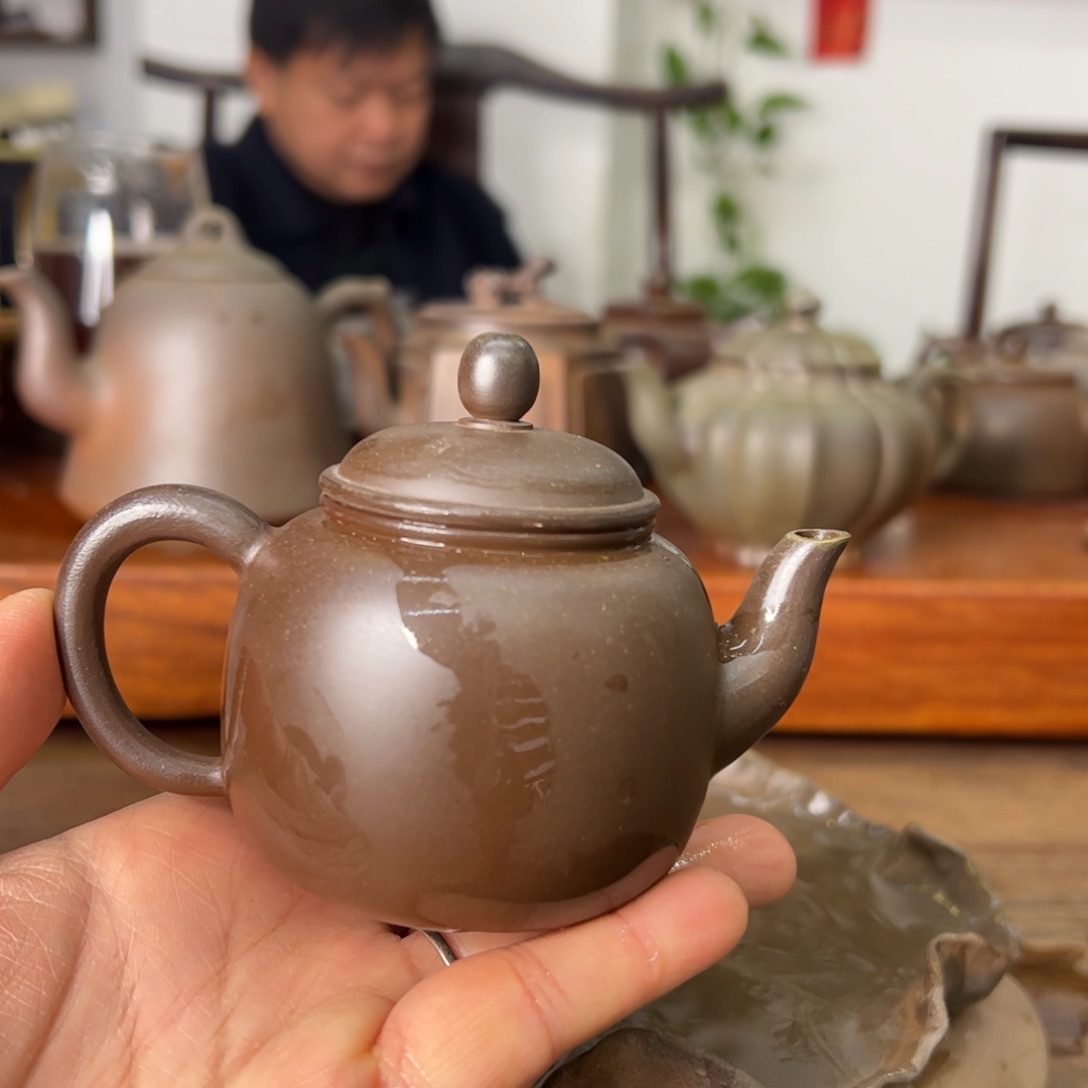 贵台龙窑柴烧茶壶25