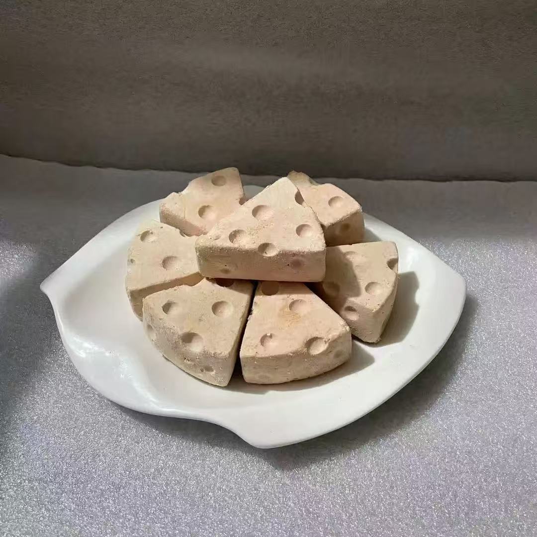[满50包邮]宠物冻干杰瑞大奶酪块一只装猫狗通用