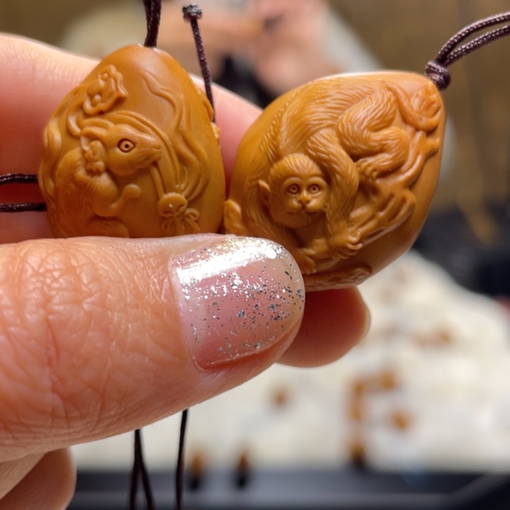 橄榄核吊坠橄榄核