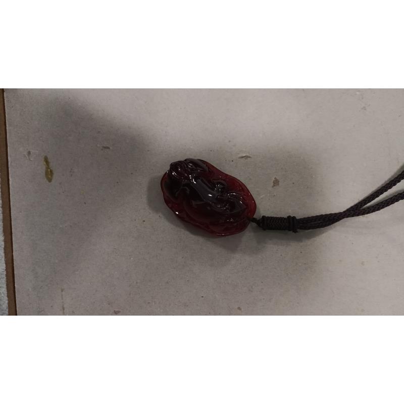 CC-016琥珀貔貅吊坠