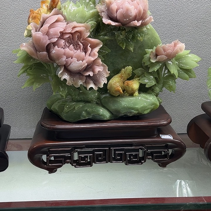 追***人玉手工制作工艺摆件