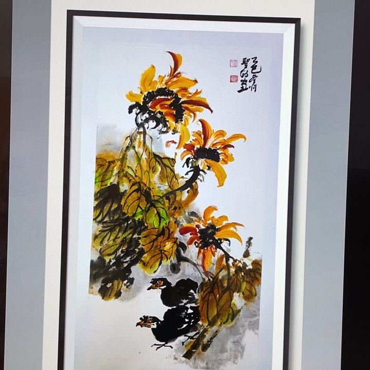 国画张圣敏先生纯手绘作品