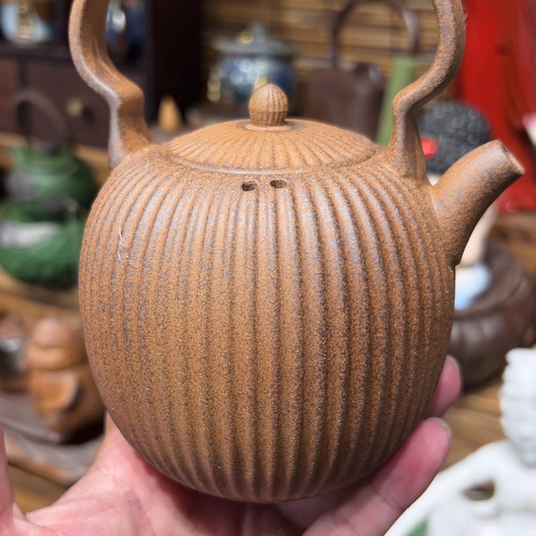 复古风格老陶泥系列茶盘茶具摆件