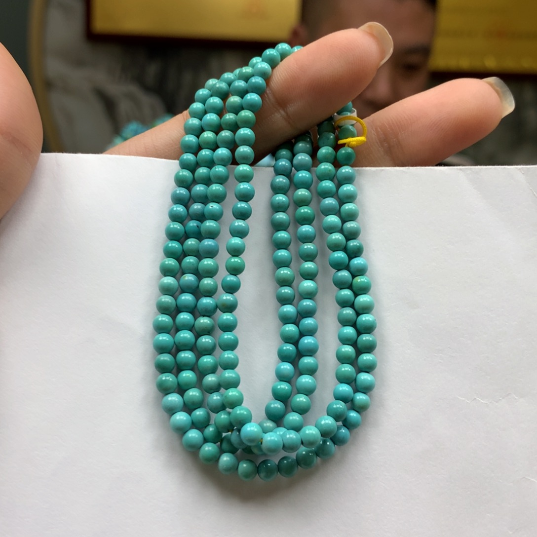 绿松石长链未镶嵌愈