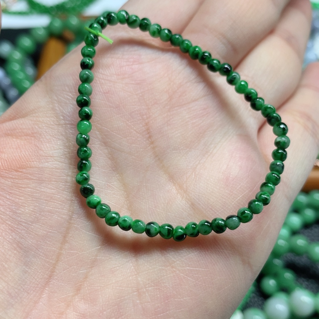 未镶嵌手链翡翠翡翠
