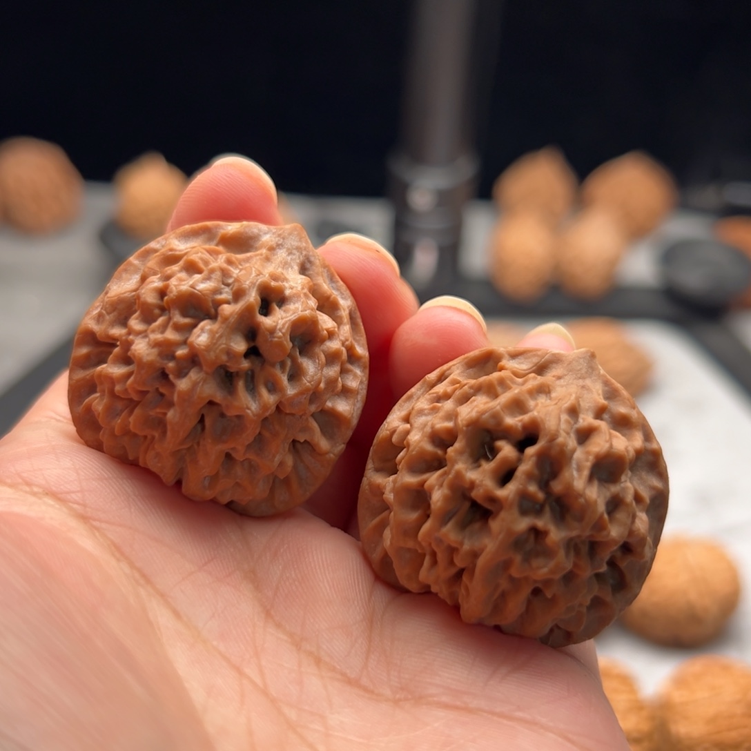 吊坠文玩核桃秦闷35.34.34