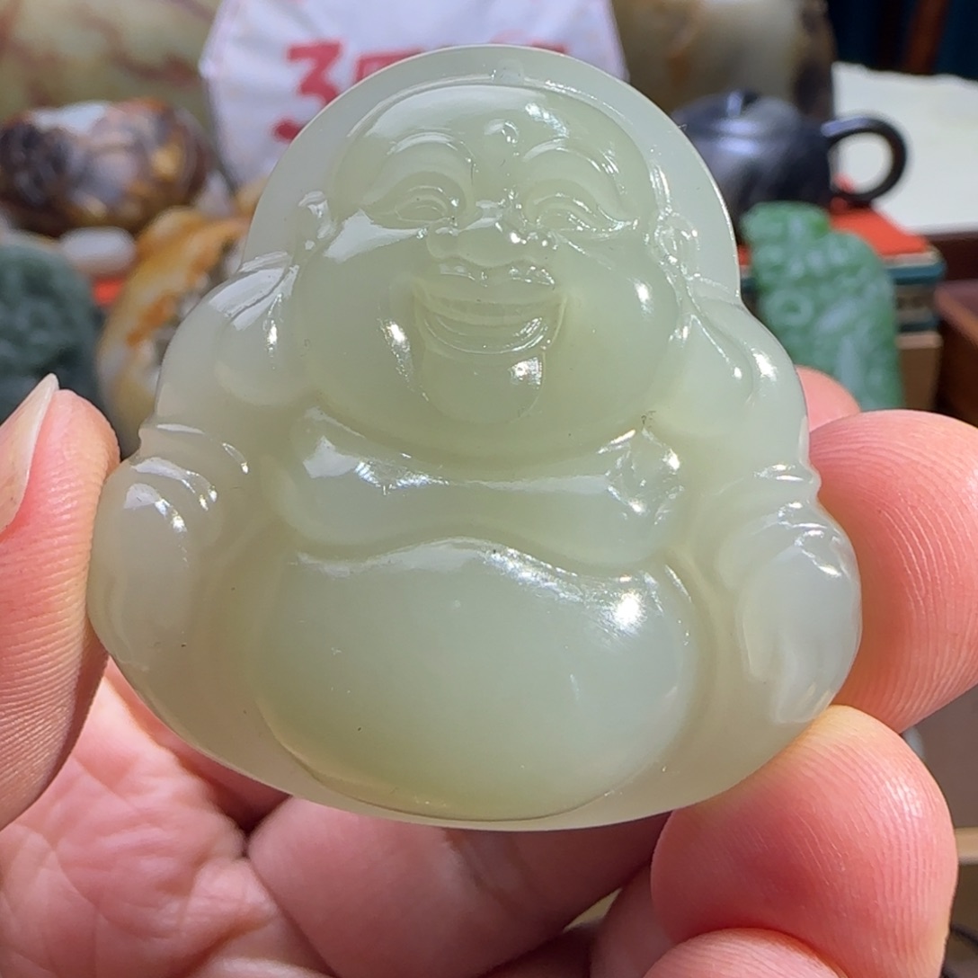 ****爹和田玉未镶嵌挂件