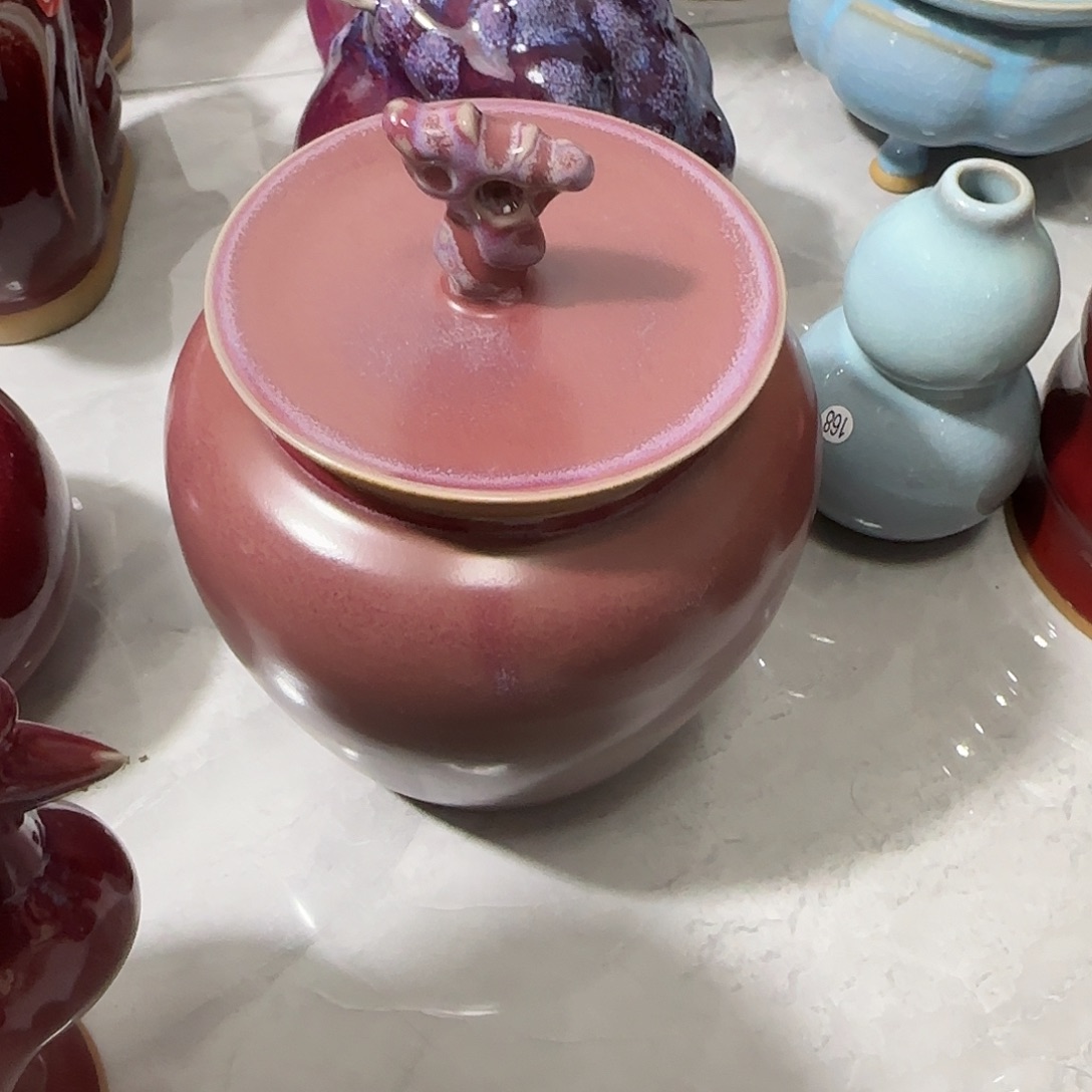 陶摆件郑家钧窑摆件