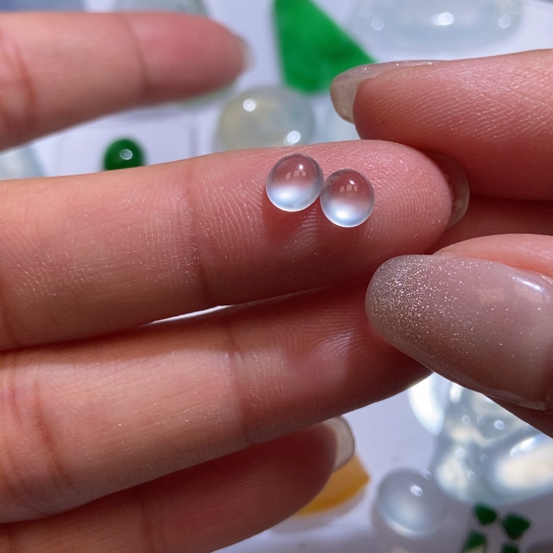 未镶嵌定制翡翠翡翠6/5.4/2.9