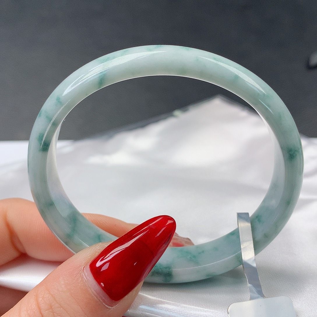 翡翠手镯未镶嵌13贵妃56