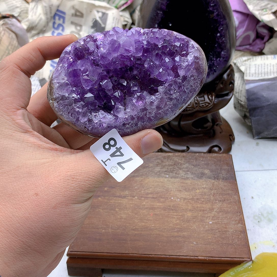 紫晶大型摆件（非配饰）未镶嵌