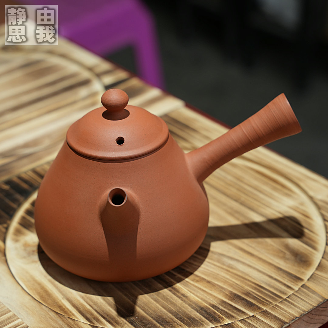 纯手工砂铫壶一壶一拍砂铫壶玉书煨功夫橄榄炭炉红泥小火炉煮茶壶