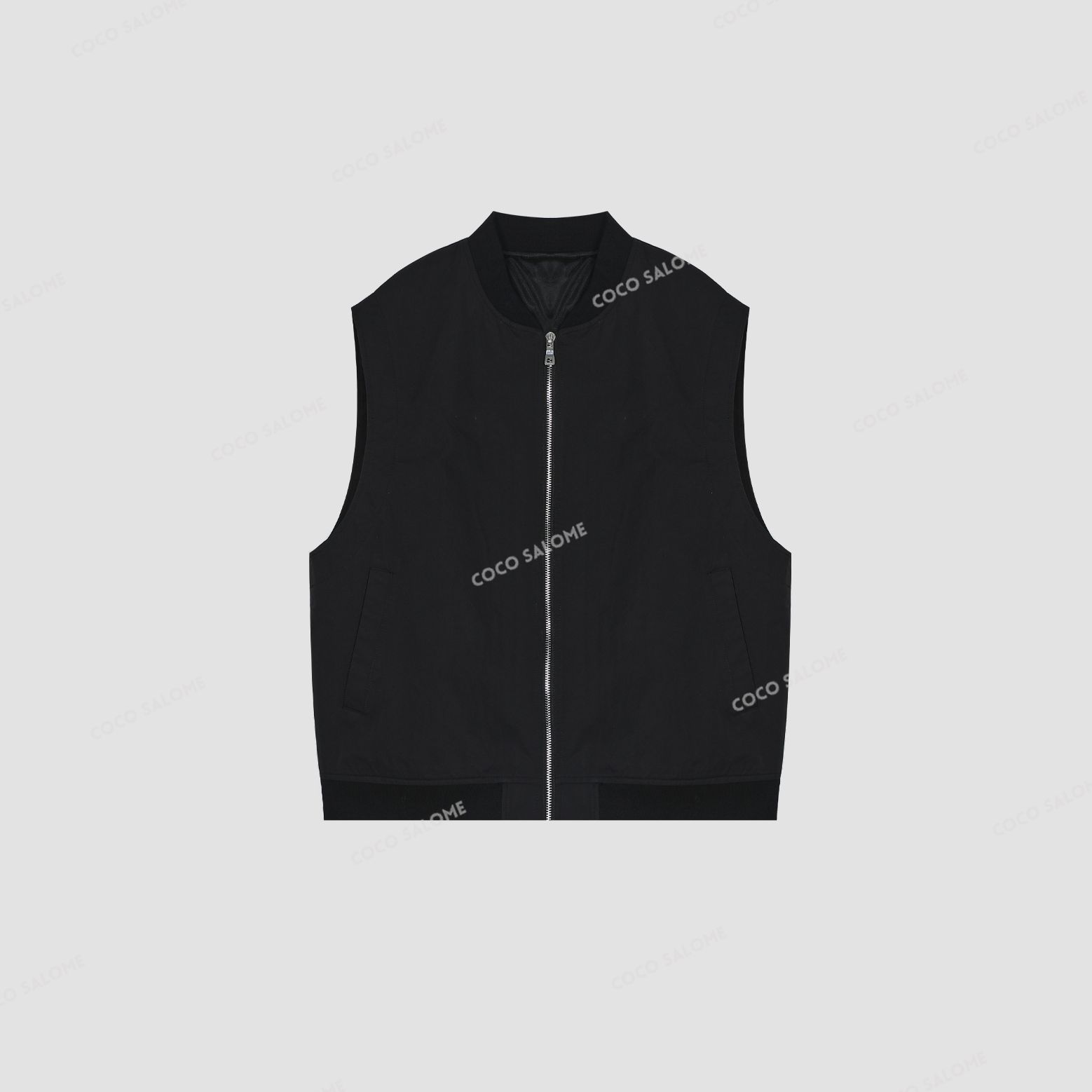 安安推荐【M6马甲】新款宽松极简风休闲百搭马甲BG25C50920-MJ