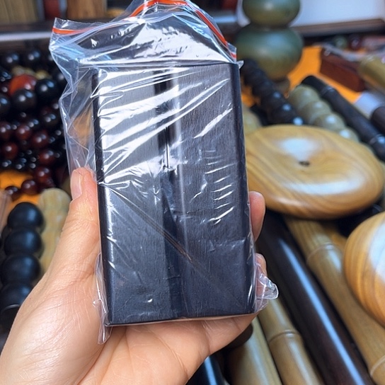 木老*辣紫光檀木料两块豆豆豆