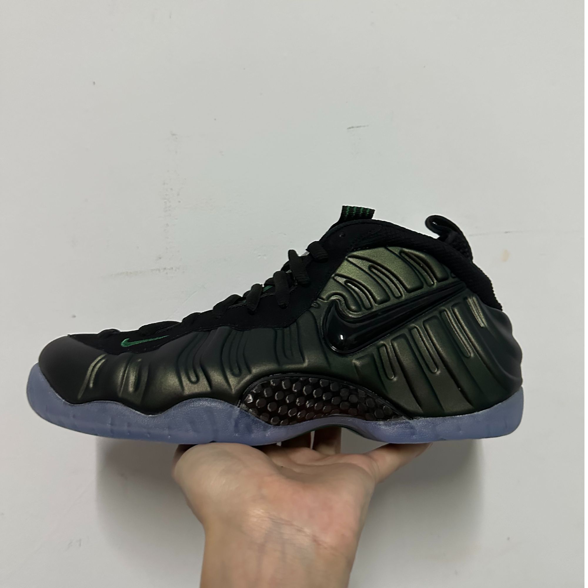 NIKE/耐克官方正品男子FOAMPOSITE PRO墨绿休闲运动鞋HF0794-300