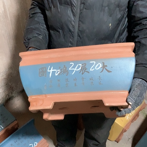 紫砂花盆手工制作