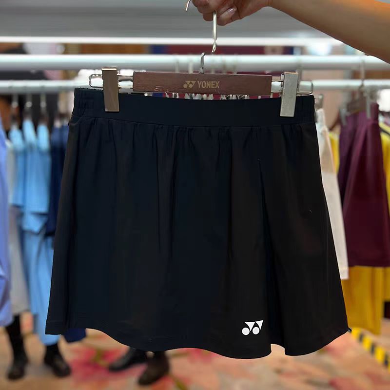 YONEX/尤尼克斯新款羽毛球服女半身短裙比赛系列训练适用2202625