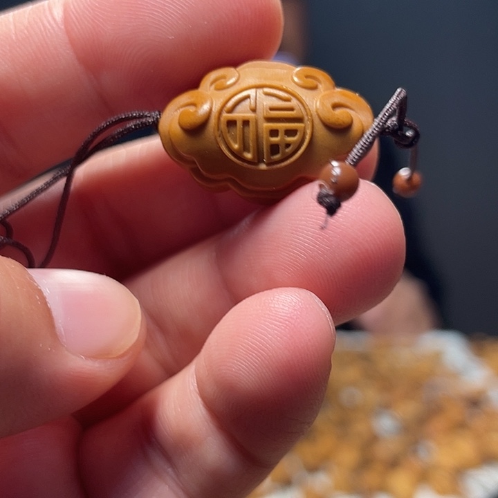 橄榄核吊坠橄榄核