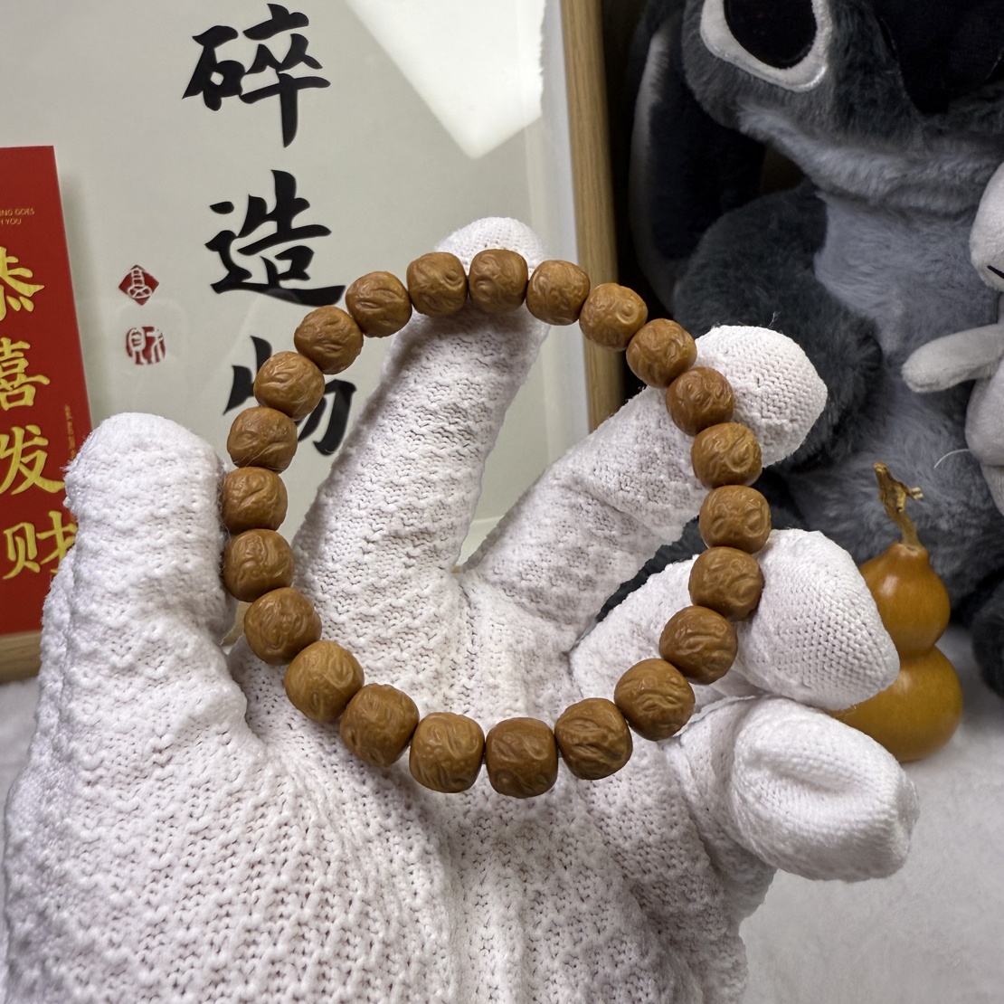 猴头核桃全品纯手工玄鸟