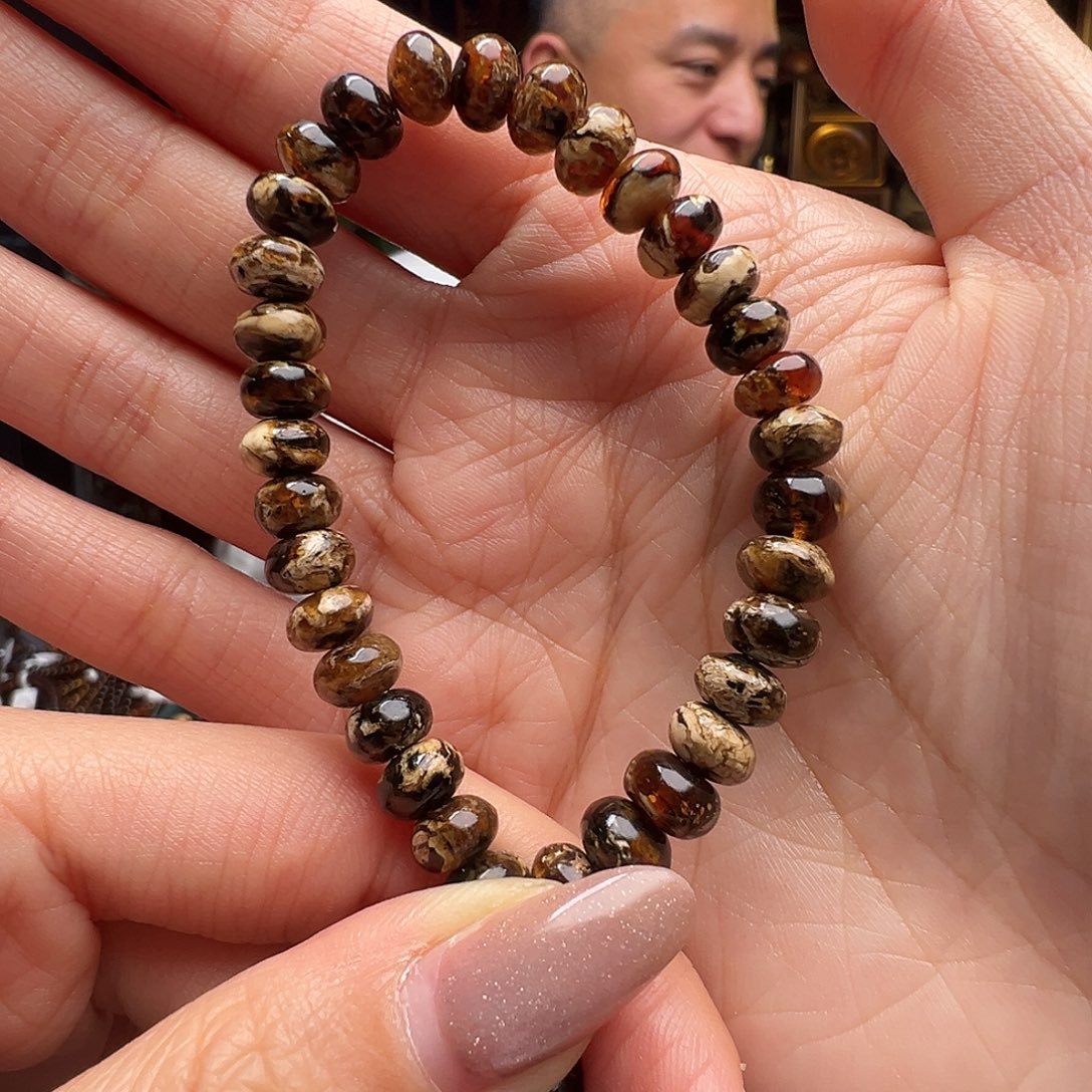 安****琥珀未镶嵌裸石抚顺琥珀20643-1七