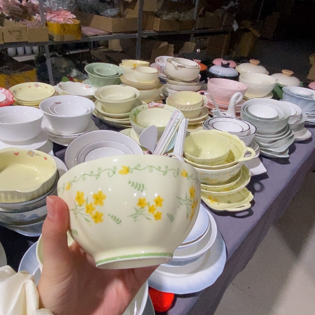 瓷六个米饭碗 福利活动