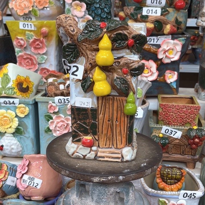 紫砂花盆粗陶材质多肉花盆