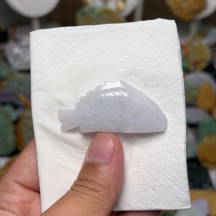 翡翠颈饰未镶嵌吊坠
