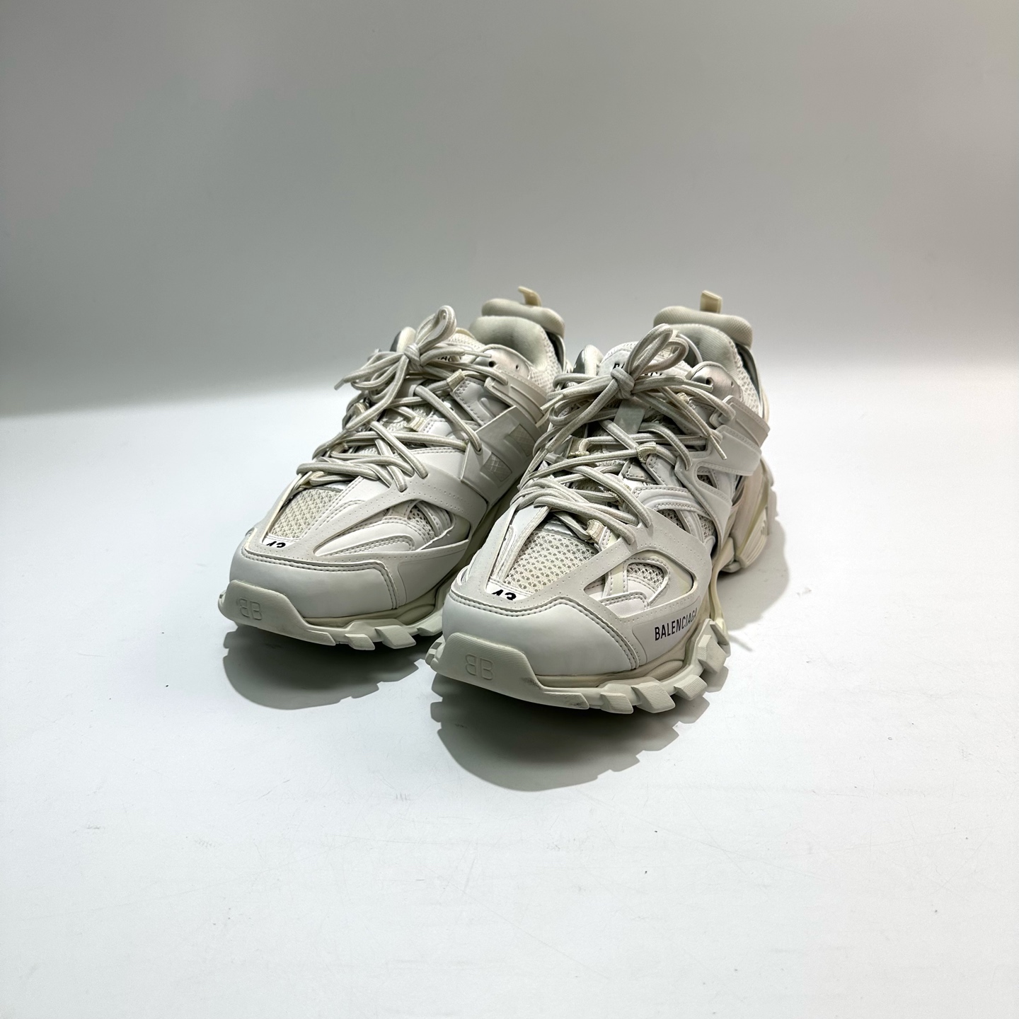 99新 Balenciaga/巴黎世家 43码 Track1.0白色 SY0686