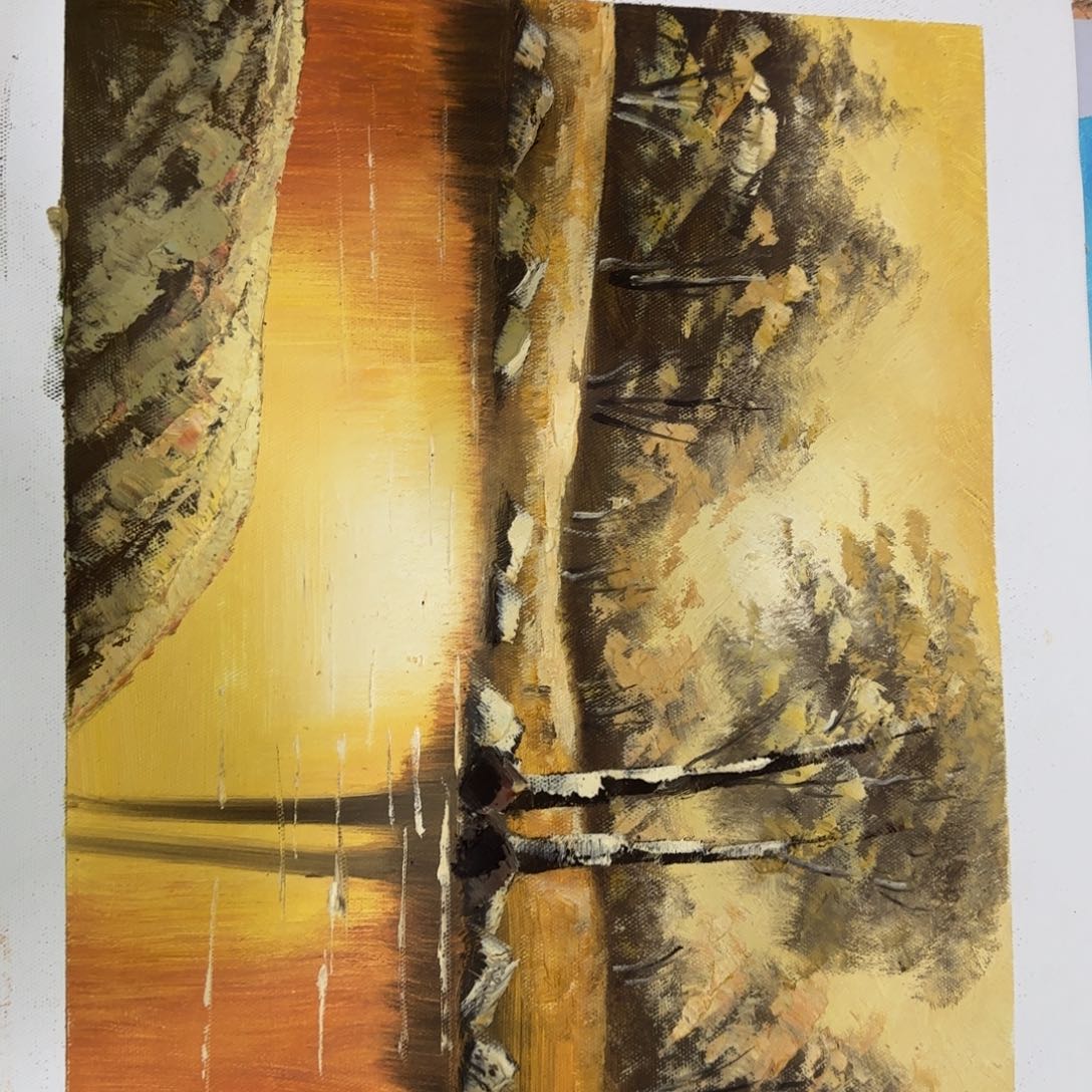 油画优惠活动的时候我就觉得