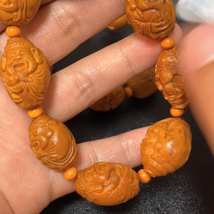 橄榄核手串/手链橄榄微瑕财神