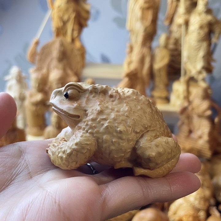 柏木（崖柏）崖柏金蟾抱球