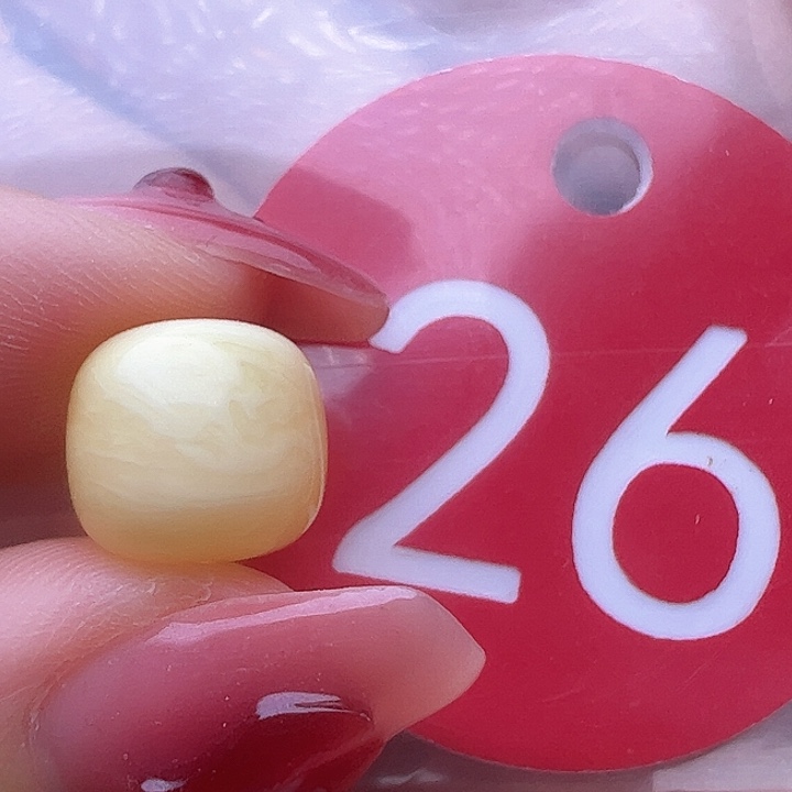 蜜蜡裸石未镶嵌10mm 老型