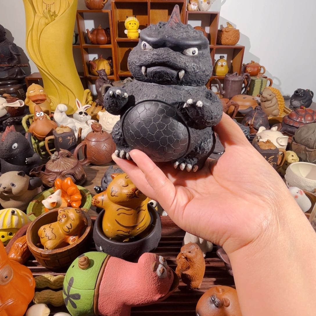 紫砂茶壶莫*纯手工制作过程非常