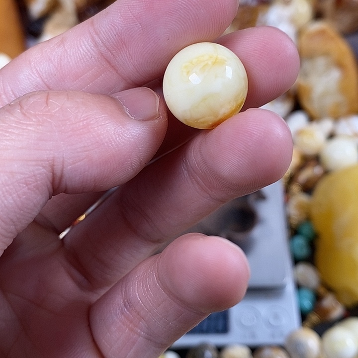 琥珀未镶嵌裸石我