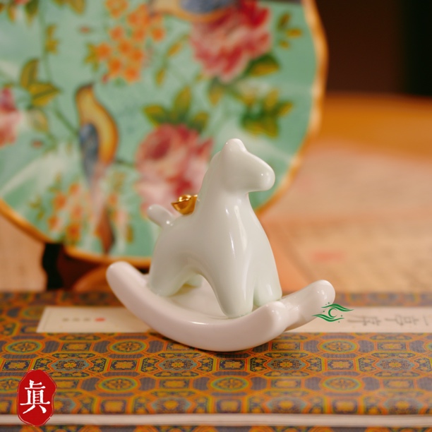 非金属陶瓷婚庆饰品 马上有米简约素色婚庆饰品 星