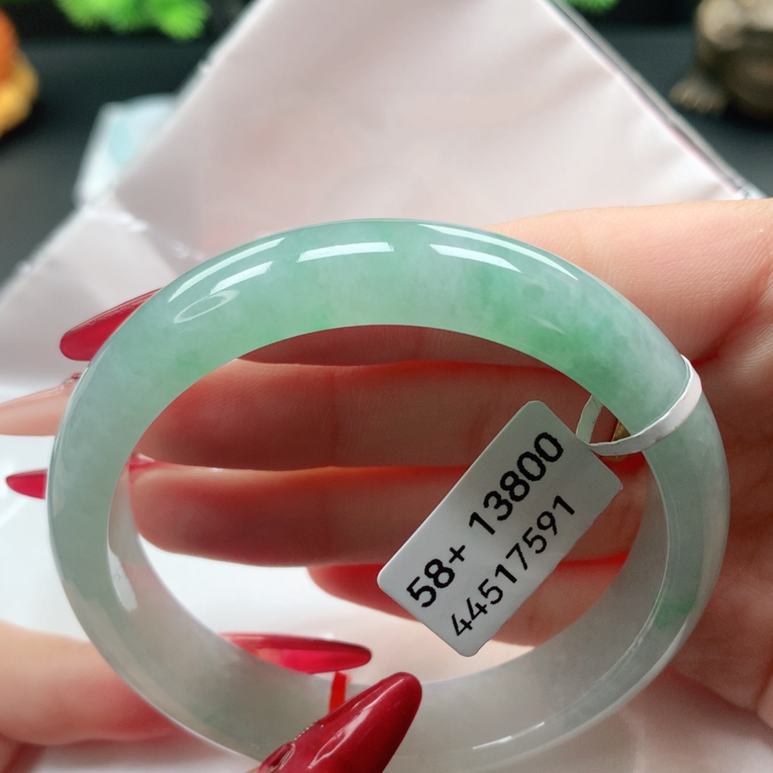 翡翠手镯未镶嵌58 59 58 59