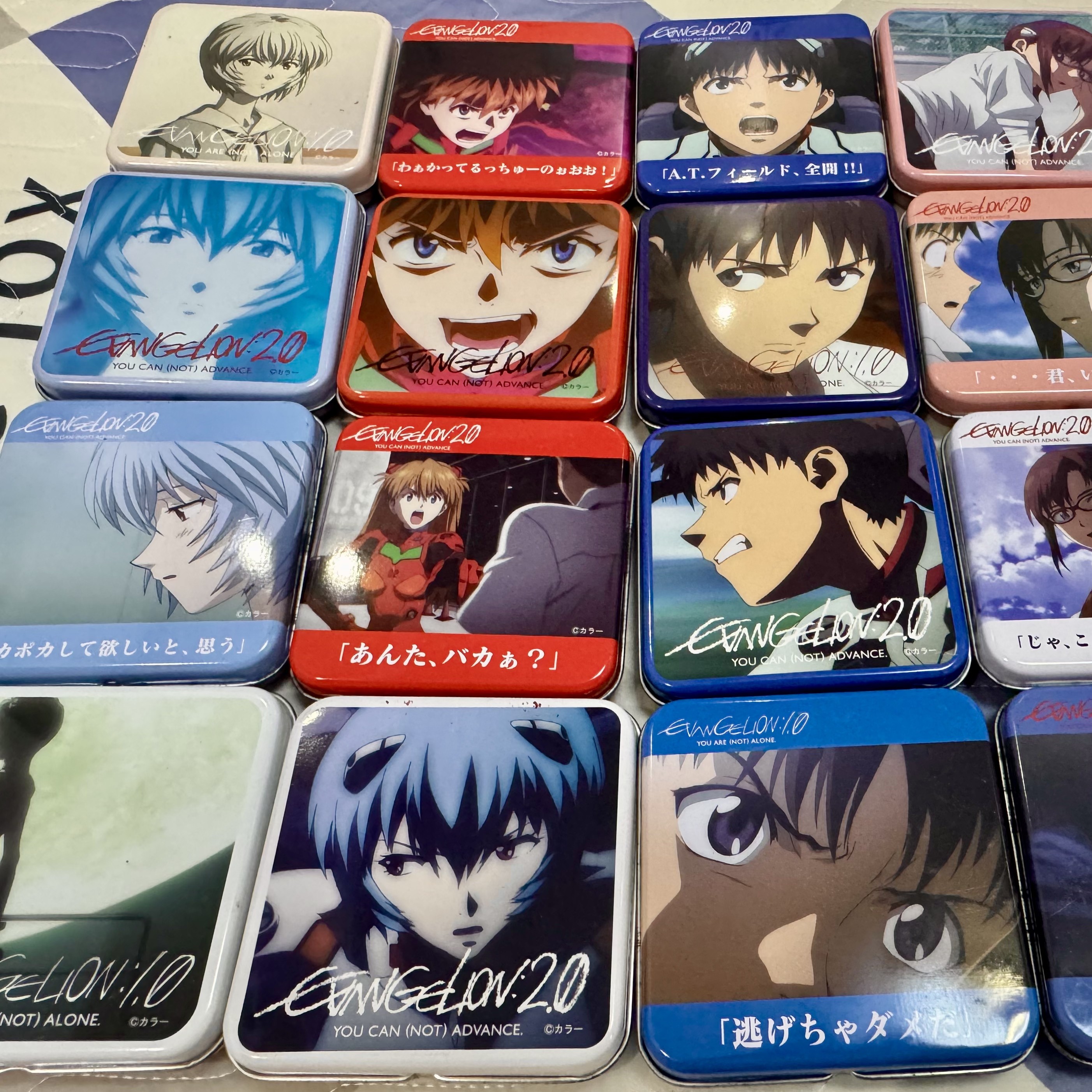 [EVA正版]中古铁盒 立牌抽抽乐