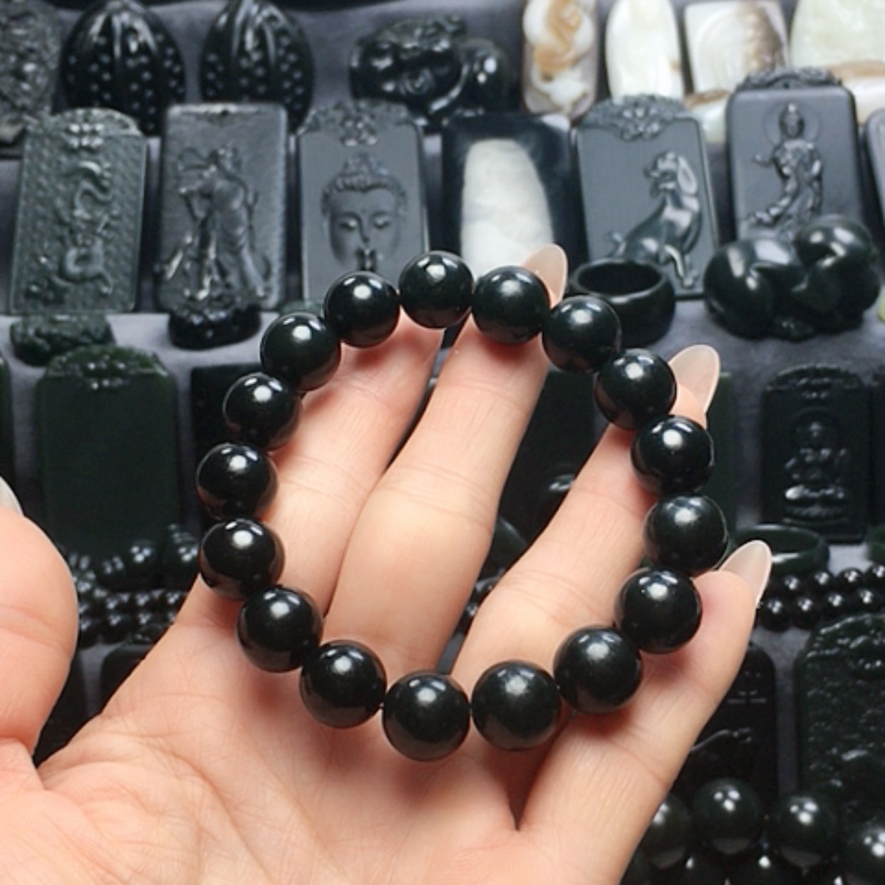 【闪购商品】和田玉手串未镶嵌