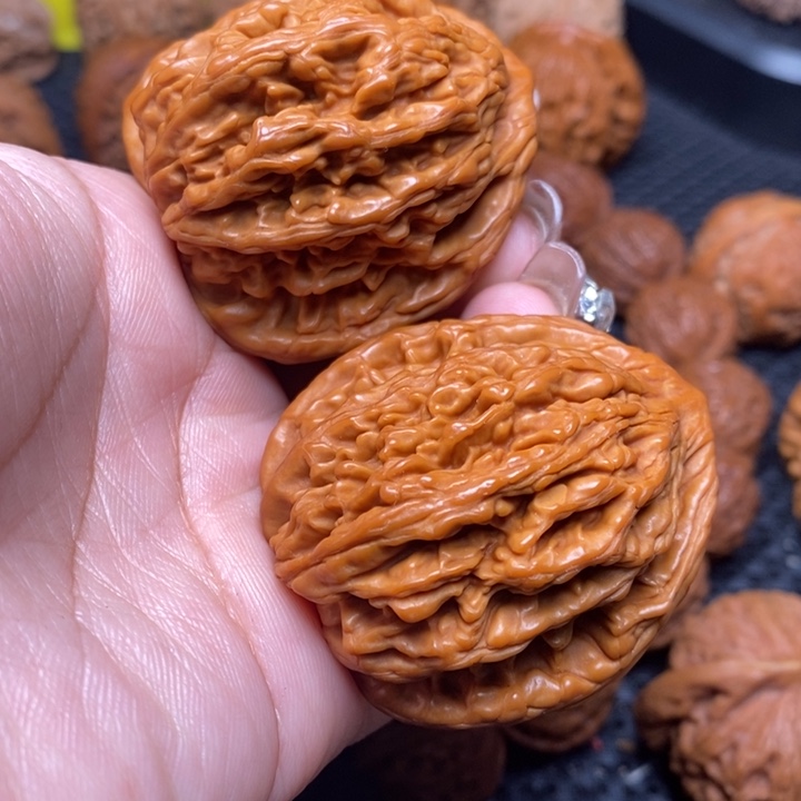 吊坠文玩核桃秦岭野生19