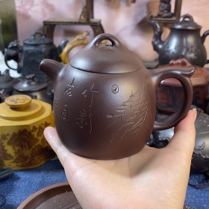 茶壶紫砂瑕疵紫砂茶具