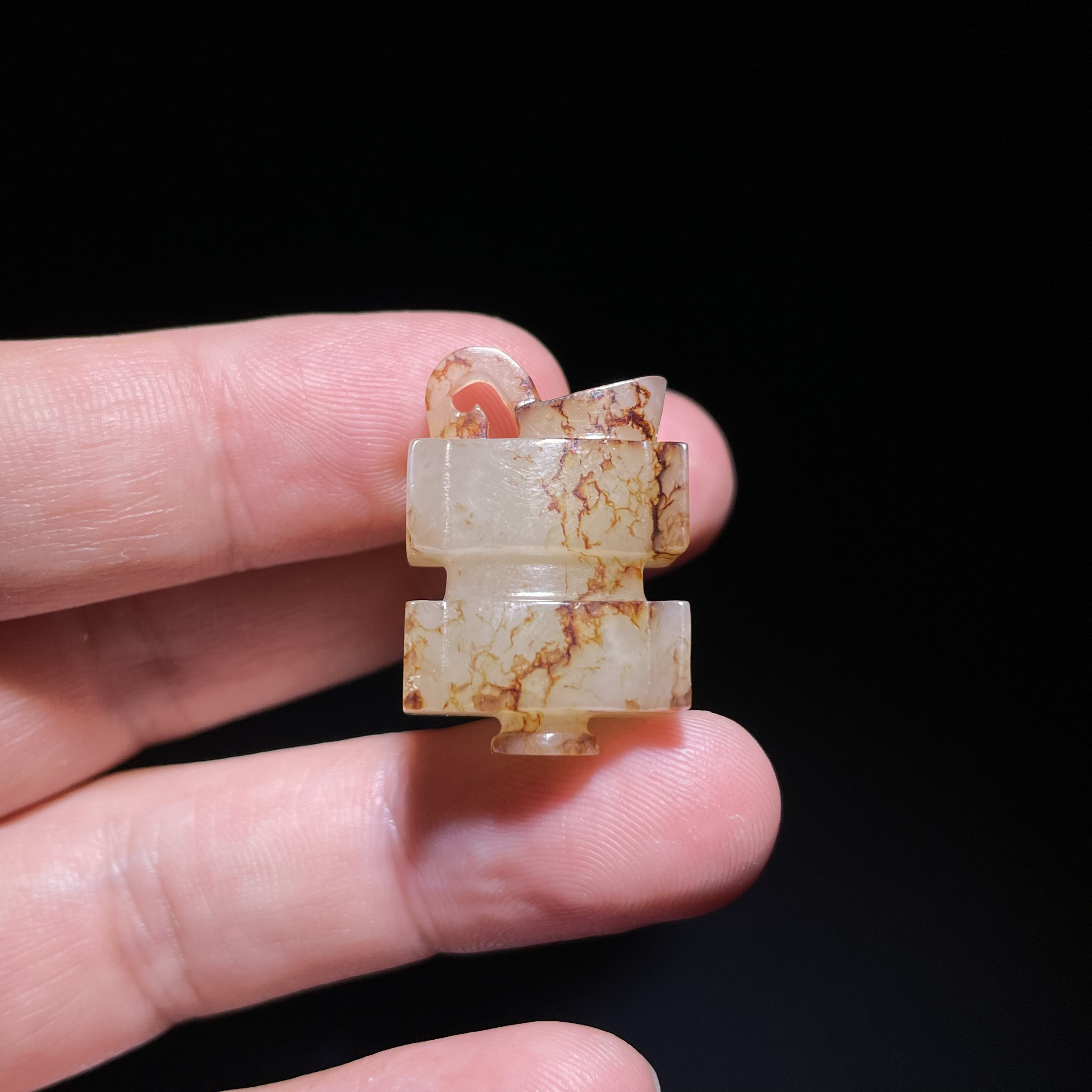 明中期红沁司南佩—HBG12924（福利）