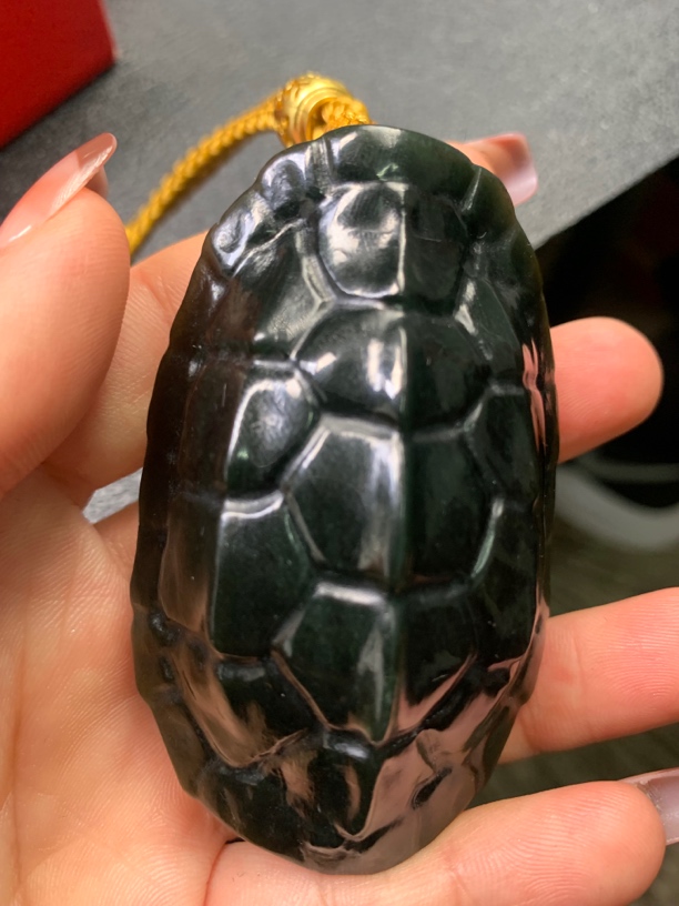 和田玉 龟甲 手把