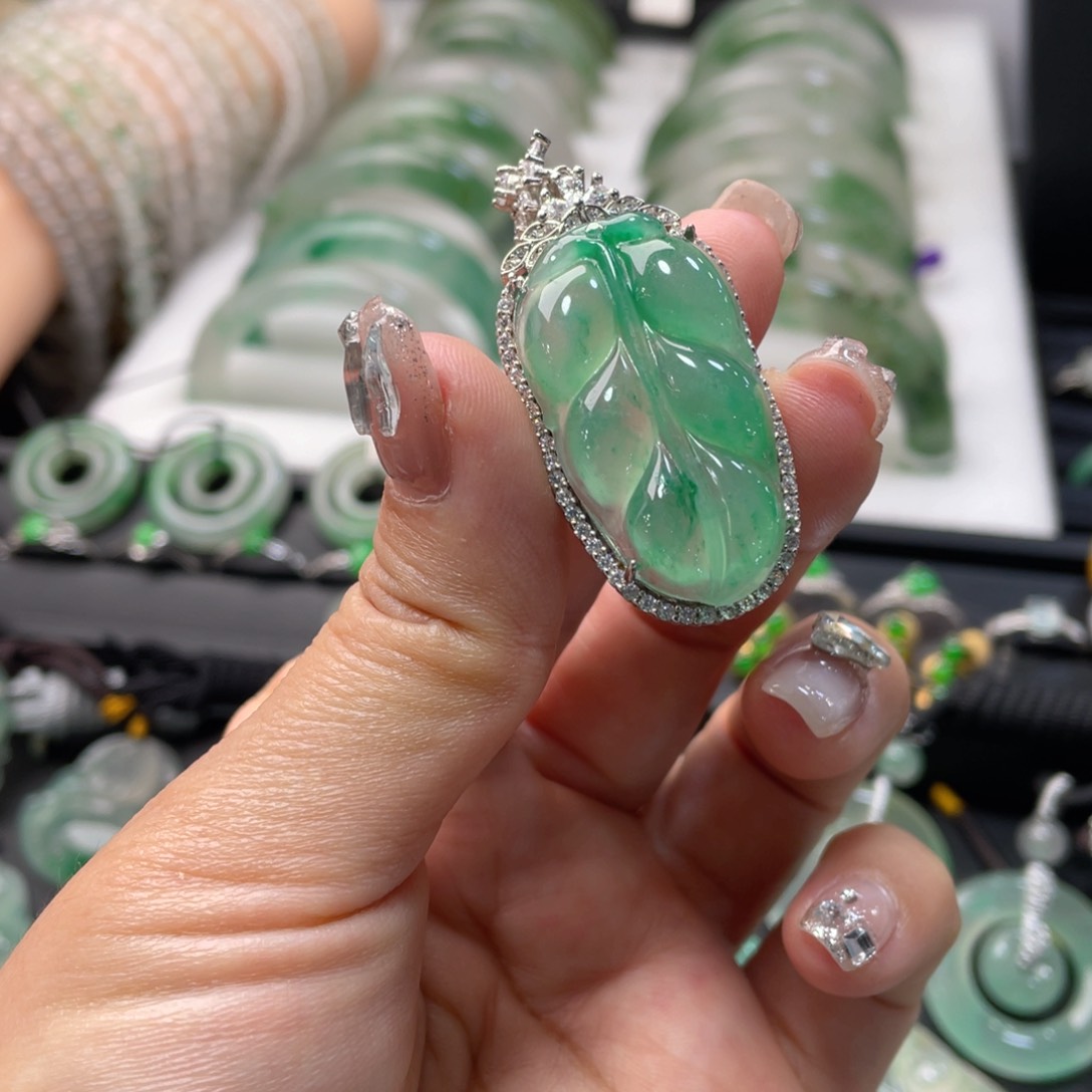 吊坠(不含链)未镶嵌石英质玉